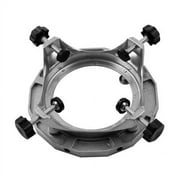 Fotodiox Softbox Universal Speedring Speed Ring and Plate for Strobe Lights - Fits 3-6in Diameter Strobe Heads