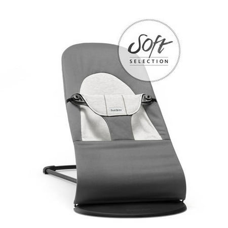 BabyBjorn Balance Soft Cotton Bouncer - Gray