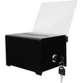 thumbnail image 3 of HLONK Voting Box with Lock Donation Box for Fundraising Suggestion Box Ballot Comment Box, 3 of 5