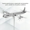 thumbnail image 3 of Airplane Windmill Decor, Rust Prevention Iron Airplane Windmill Decorative  for Garden, 3 of 7