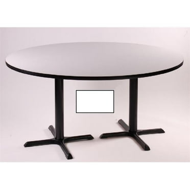 Cafe and Breakroom Tables - Round Table - White