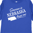 thumbnail image 4 of Inktastic Someone in Nebraska Loves Me Boys or Girls Long Sleeve Toddler T-Shirt, 4 of 5