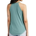 thumbnail image 2 of Mafoose Women Tri Rocker Female Tank Top Heathered Eucalyptus Blue 4XL, 2 of 5