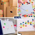 thumbnail image 5 of Kenco Color Coding Circle Dot Sticker Labels On A Roll (Purple, 1 Inch 1000 Stickers), 5 of 5