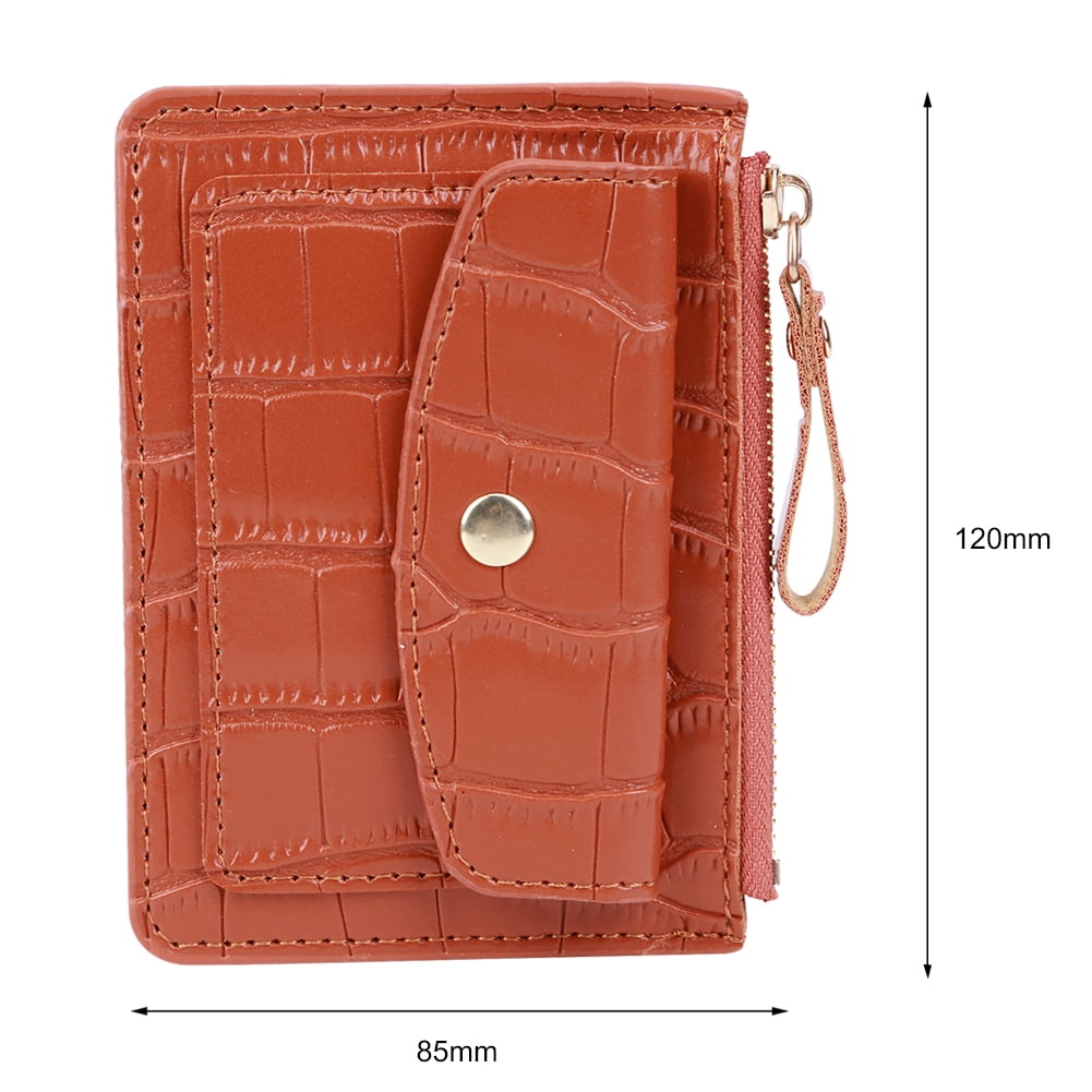 Small women wallet, wristlet wallet with keychain