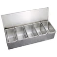 thumbnail image 1 of Contenedor de acero inoxidable para 5 ingredientes (p20241126449), 1 of 5