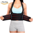 thumbnail image 2 of Cinturón de soporte lumbar ajustable con tirantes - Soporte de trabajo resistente para hombres y mujeres - Protección lumbar de resistencia industrial para construcción, almacén, mudanzas y seguridad, 2 of 5