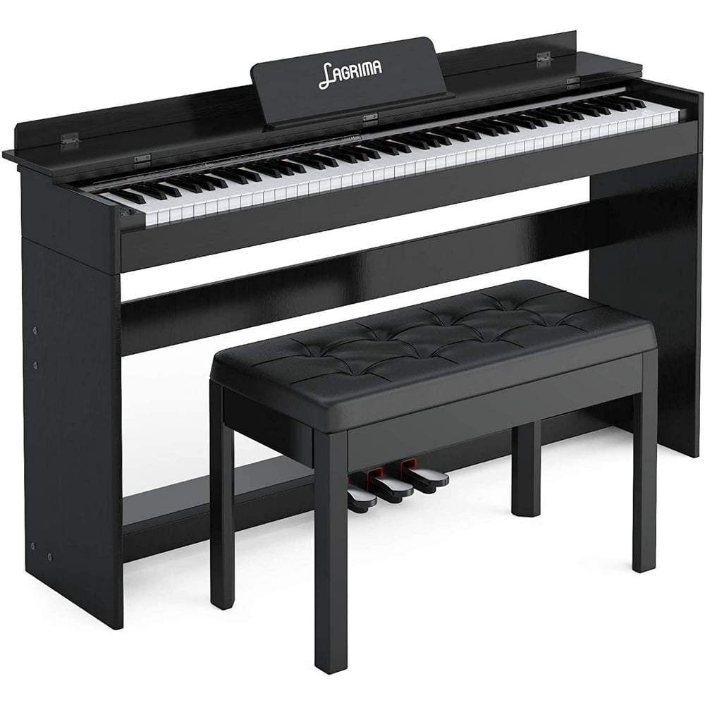 LAGRIMA Digital Grand Piano Standard Keyboard Piano for Beginner/Adults