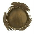 thumbnail image 3 of A&B Home Feather Metal Candle Holder D9x17.5, 3 of 5
