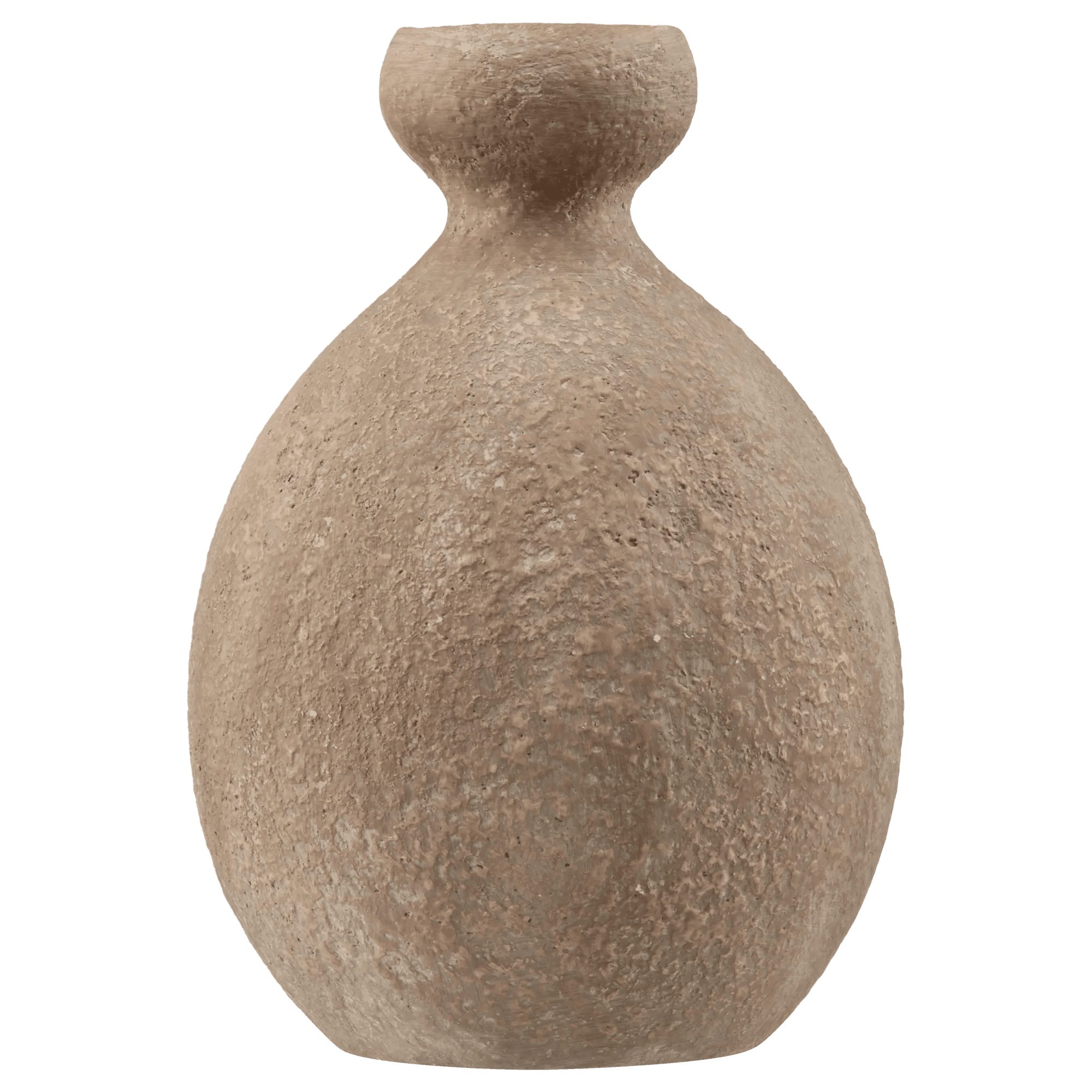 Bouclair Textured Gourd Decorative Vessel, Terracotta