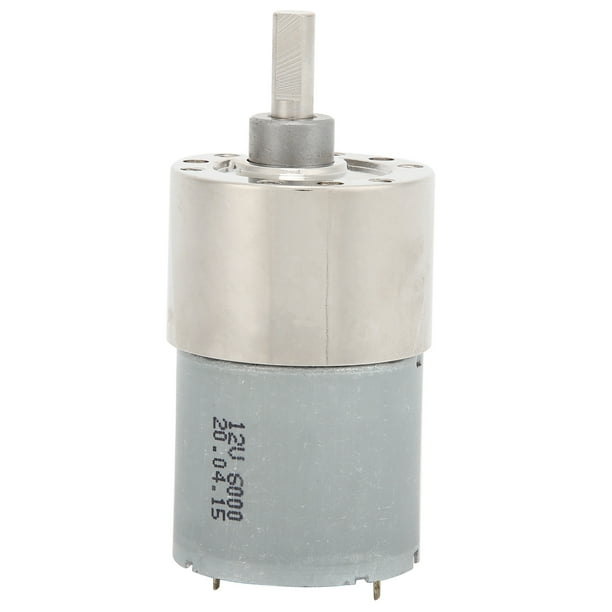 Motor reductor con soporte, engranaje regulador, velocidad ajustable en sentido horario/antihorario, 12 V CC XD‑37GB3530500 rpm/min