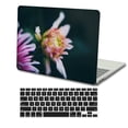 thumbnail image 4 of KSK KAISHEK Compatible MacBook Pro 13" Case Early Late 2012/2013/2014/2015 Release Model A1425 & A1502, Plastic Protective Case Hard Cover + Black Keyboard Cover, Flower 1931, 4 of 5