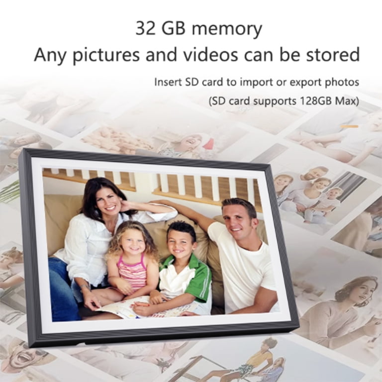Digital Photo Frame 8 Inch Digital Picture Frame, 1280x800 HD IPS Aura ...