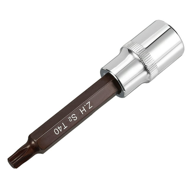 Unique Bargains Douille Extra Longue 1/2 Pouce T40 Torx, Acier S2