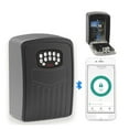 thumbnail image 1 of Fingerprint or Password Safe Key Box Bluetooth Storage Lock Box Smart Life App Wall Mount Security Anti-theft Lockbox ,Your Exclusive Wealth Manager, 1 of 6