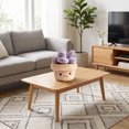 thumbnail image 5 of Cute Potted Plant Plush Figurine, Fake Desk Decor Ornament for Home Office Bedroom Shelf Table Top, 5 of 6