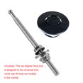 thumbnail image 2 of Kenally Cerradura de aluminio para capó de motor de automóvil, portátil, Universal, anodizado, anticorrosivo, alta conductividad, accesorios de pieza Vehículos, repuestos y accesorios Mis 100 mm Kenally VI016987-02B, 2 of 6