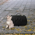 thumbnail image 4 of lionlar Sac de Transport Portable pour Chat Sac à Main pour Animal de Compagnie pour Camping Pêche Marche Randonnée Noir, 4 of 9