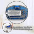 thumbnail image 3 of Compatible For Robovac 11s / 25c / 30 / 30c / 35c / 12 / 15t / 15c Slim Robot Vacuum Cleaner Main Side Brush C, 3 of 5