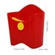 thumbnail image 5 of Vaso para papas fritas, contenedor reutilizable para refrigerios, soporte para papas fritas, vaso para servir refrigerios, 5 of 7