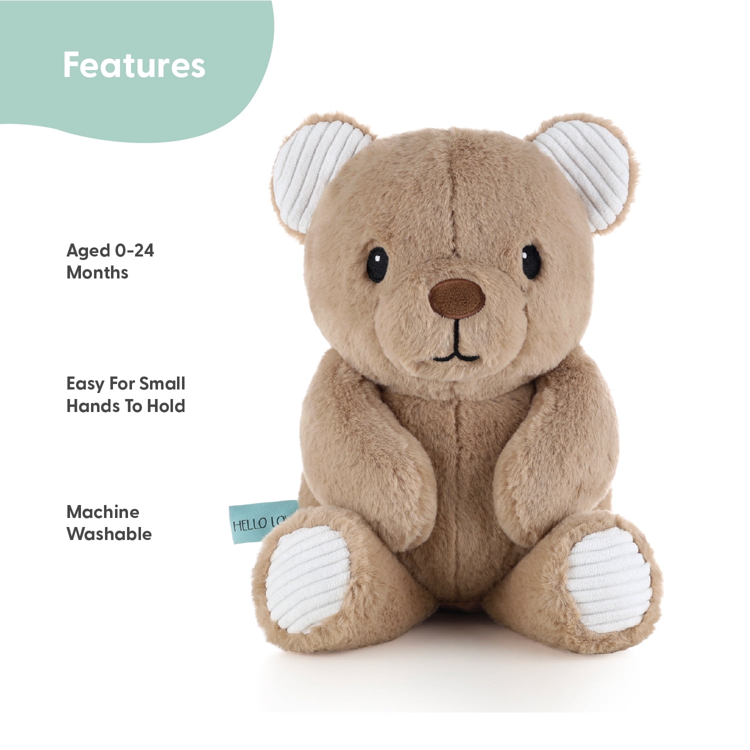The Peanutshell Crib Bedding, Fairytale Forest Baby Crib Bedding Set and Mobile, 4-Piece Set