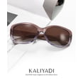 thumbnail image 2 of KALIYADI Women Sunglasses Polarized Sunglasses Trendy Retro Sun Glasses with UV Protection for Travel Driving, 2 of 7