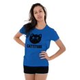 thumbnail image 3 of Cattitude Funny Cat Ladies Pet Lovers Womens Slim Fit Graphic Tee Brisco Brands S, 3 of 5