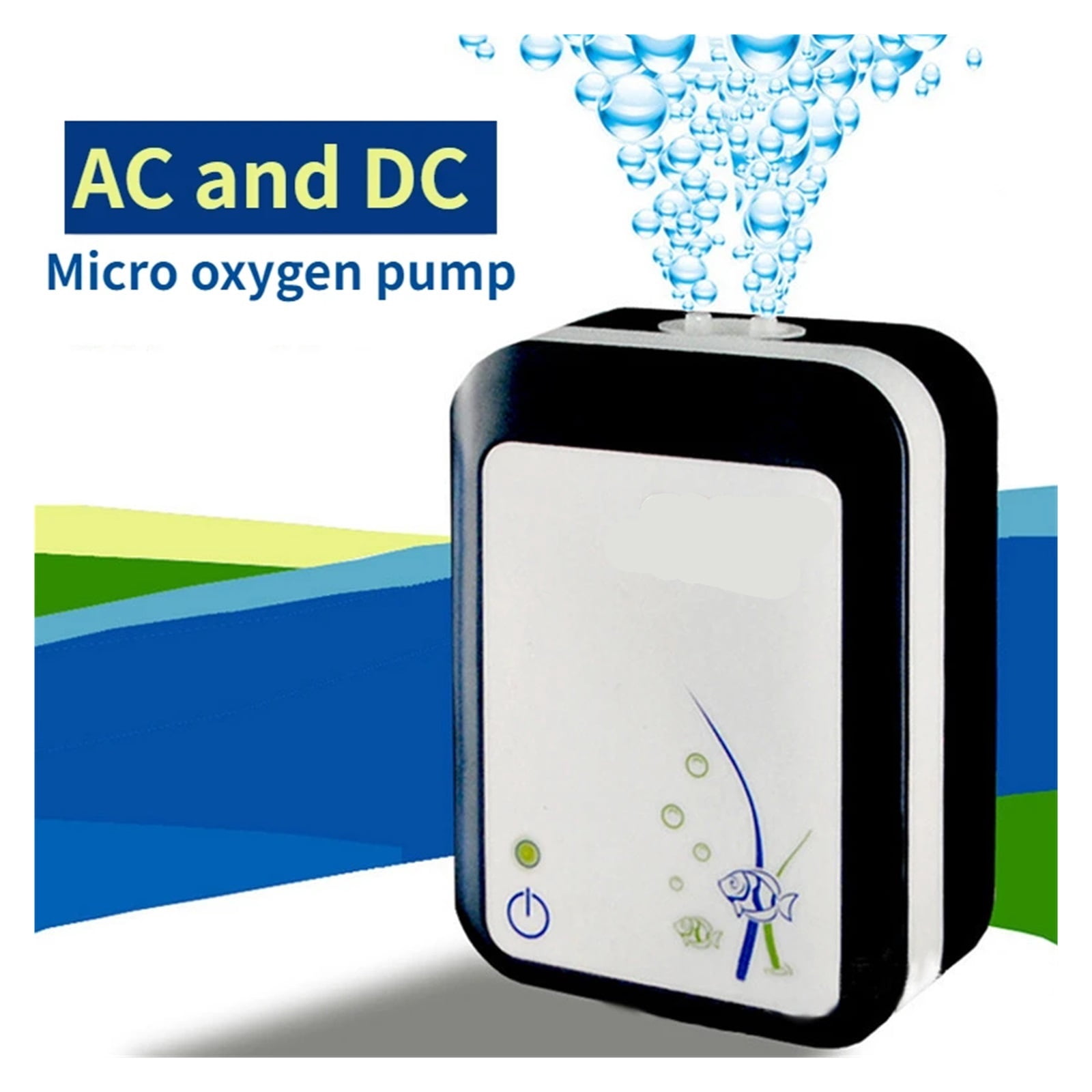 Portable Large Flow Fish-Tank Oxygen Pump Lithium Battery Charging Dualpurpose Ac And Dc Oxygen Pump