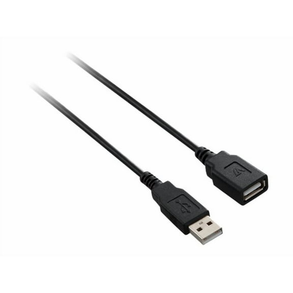 StarTech.com V7 10' USB 2.0 Male to Male Extension Cable Black V7E2USB2EXT-03M
