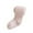 Pink, variant on Mikilon Girls Knitted Socks Solid Color High Knee Socks Comfortable Sweat Absorbent Dance Socks Versatile Long Socks