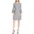 thumbnail image 1 of American Living Leelee vestido acampanado para mujer, blanco, 16, 1 of 2