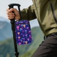 thumbnail image 4 of COEQINE Forearm Crutch Bag Walking Cane Accesories Jellyfish Galaxy Elbow Crutch Storage Organizer, 2 Zippered Pockets, Lightweight, Hands-Free, for Adults & Seniors, 4 of 7