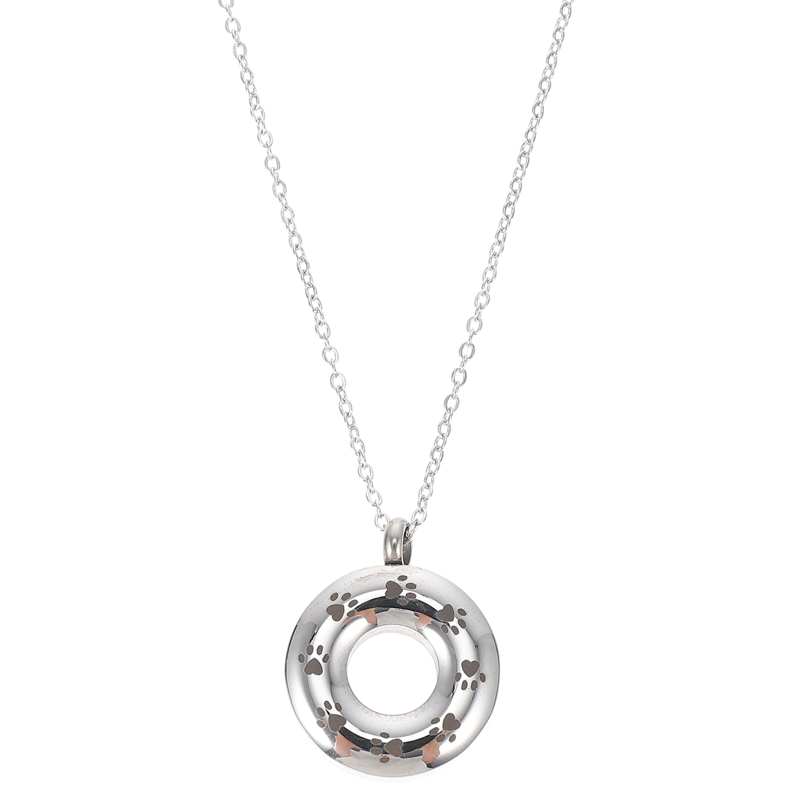 Hanging Pet Ashes Pot Titanium Steel Pet Urn Pet Bone Ash Jar Perfume