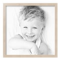 thumbnail image 2 of ArtToFrames 16" x 16" Clear Maple Picture Frame, 16x16 inch White Wood Poster Frame (WOM-4113),  Pack, 2 of 8