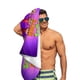 thumbnail image 5 of Bebés Zool Toalla de playa de secado rápido con diseño temático, regalo para mujeres y niñas, ideal para cumpleaños, fans, amantes de la música, uso en la playa o al aire libre, 78 × 160 cm, 5 of 6