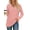 Pink, variant on Fantaslook V Neck Long Sleeve Shirts for Women Dressy Casual Fall Tops Lightweight Tunic Pullover Fashion Clothes