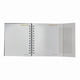 thumbnail image 3 of Libreta de tapa dura laminado liso con espiral metálico en la lateral con solapa protectora, Friends color morado con blanco, 3 of 4