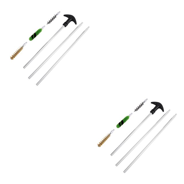 Greeniant Kit de limpieza, barril de calibre resistente al desgaste, juego de cepillos para exteriores, removedor de polvo resistente de mano, accesorios 410G conjunto 2piezas Greeniant CBP146457