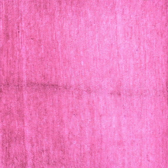 Ahgly Company Indoor Square Abstract Purple Contemporary Area Rugs, 3' Square