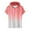 Watermelon Red, variant on WXLWZYWL Men's Plus Size Hoodie Short Sleeve Drawstring Gradient Leaves Printing Muscle Fit Sweatshirt Top Athletic Hooded T-Shirts Watermelon Red XL