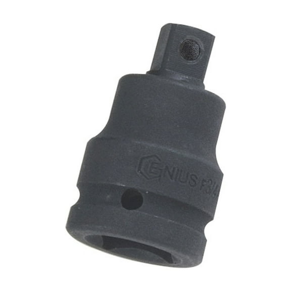 Genius Tools 3/4" Dr. Impact Adapter w/pin hole, 3/4"F × 1/2"M (CR-Mo) - 640604