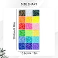 thumbnail image 3 of 18 Colors Resin Jelly Rhinestones for Bedazzling, Bedazzling Kit with 3Pcs B7000 Jewelry Glue, 3mm Flatback Gems for Crafting Diamond Art DIY Crafts Clothing Shoes Nail Art Book Makeup, 3 of 4