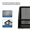 thumbnail image 4 of Deli Mesh Desktop Organizer Office Supplies, 7 Compartments, Black, 4 of 10