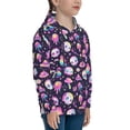 thumbnail image 3 of Daiia Skull mushroom space for Boys Fashion Hoodies & Sweatshirts with Kangaroo Pocket,Hooded Sweatshirt for Kid, Breathable& Moisture Wicking-X-Large, 3 of 6