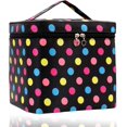 thumbnail image 1 of Large Cosmetic Bag, Cosmetic Bag with Brush Holder, 1 of 5