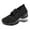 Black, variant on Orthopedic Dress Sneakers Women Arch Support Women's Walking Shoes Mesh Knitted Non- Sole Womens Sneakers Breathable Hands-Free Womens Mary Jane Shoes Workout Gym Shoes