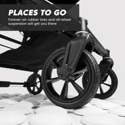 Baby Jogger City Mini GT2 All-Terrain Double Stroller, Jet