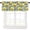 Lemon, variant on Gnomes Mushroom Curtains for Bedroom Living Room Butterfly Spring Plant Roman Shades for Windows Farmhouse Curtains & Drapes Aesthetic Valances for Kitchen Window Curtains Over Sink,54x18in, 1 Panel
