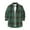 Green, variant on Plaid Flannel Shirts Button Down Jacket for Men with Chest Pocket Casual Classic Long Sleeve Lapel Blouses Outwear (XL, Wine)