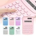 thumbnail image 4 of Colored Mini Calculator -School Memory Calculations Office Digit, 4 of 7